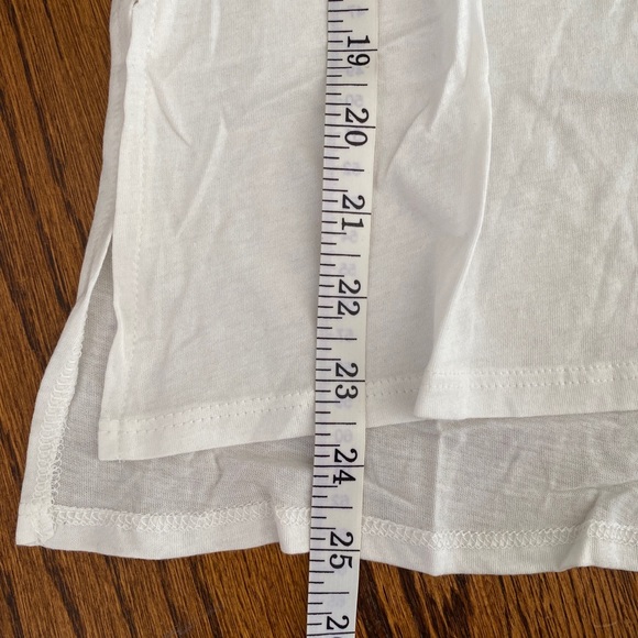 Carbon Copy Embroidered Dream All Day Dance All Night White TShirt Women’s S NWT - Picture 9 of 9